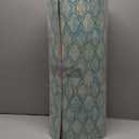 GelPro NeverMove Machine-Washable Antiqued Lattice Runner Rug 24" x 76" Blue