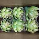 Notakia 6Pcs Green Large Faux Artichokes for Decoration Bowl Fillers Fake Fruit Artificial Artichokes that Look Real Realistic Fake Vegetable Decor for Home Kitchen Table Party Centerpiece