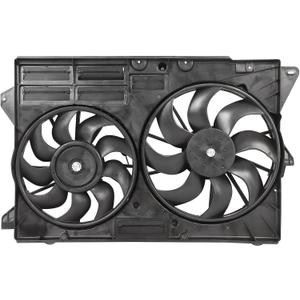 SCITOO Cooling Fan Assembly Replacement for 2016-2019 for Ford for Explorer 2.3L 2013-2019 for Ford for Explorer 3.5L 2014-2019 for Ford for Police Interceptor Utility 3.5L Replace 621539