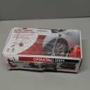 HERMOCE Electric Fuel Transfer Pump with Auto-Stop Sensor - Prevents Overfills, 3.2GPM Battery Powered, Includes 51" Hose & 4 Tank Adapters, Siphon Pump for Gasoline, Diesel, Oil, Kerosene