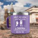 MFGNEH Valentines Day Gifts for Girlfriend Her,Girlfriend Gifts,Birthday Gift for Girlfriends,Anniversary Girlfriends Gift,Christmas for Her,14oz Purple Tumbler Coffee Mug