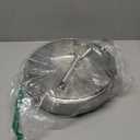 DELARLO 5QT Saute Pan Tri-Ply Stainless Steel Pan, 12Inch Deep Frying Pan with Steel cover, Kitchen Large Skillet,Heavy Duty Style Compatible With All Cooktops Up to 650