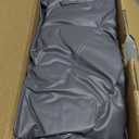 Car Air Mattress, Inflatable SUV Truck Air Mattress Back Seat Camping Bed Thickened Car Sleeping Pad for Travel, Car Bed SUV Mattress with Air Pump 2 Pillows (Ash Grey)