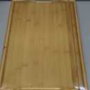 Bed Tray Table Breakfast Trays Serving Tray Bamboo Bed Laptap Floding Legs with Handles and Phone Holders