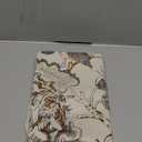 H.VERSAILTEX Blackout Curtain Valances for Kitchen Window/Living Room/Bathroom Privacy Added Rod Pocket Home Decoration Winow Valance, 52" W x 18" L, Floral in Sage and Brown