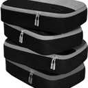 Dot&Dot Medium Packing Cubes - 4 Pcs Suitcase Organizer Set - Carry On Travel Cubes