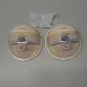 Paruu Hands Free Breast Pump P16, Wearable Breast Pump Electirc Portable with 4 Modes & 12 Levels, Max 309mmHg Strong Suction 19/21/24mm Flange Inserts Wearable Breastfeeding Pump, 2 PackNude