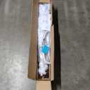 5Ft Christmas Tree Artificial PVC W/Stand Indoor Outdoor Decoration White