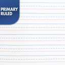 2 x Mead Primary Composition Book, Primary Ruled Journal, Grades K-2, 7-1/2" x 9-3/4", 100 Sheets, Blue Marble (09902)