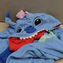 Wishliker Adult Onesie Animal Pajamas Halloween Cosplay Costumes Party Wear Blue (XL)