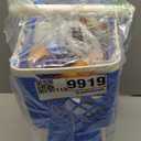 Let's Go Shopping Pretend Scan & Sort Shopping Cart, Sturdy Plastic, Includes Pretend Food, Blue Shopping Cart for Kids Age 2+