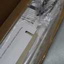 LazBlinds No Drill Blinds for Indoor Windows, Cordless 1" Vinyl Mini Blinds, Privacy S-Curve Blinds for Windows, Room Darkening Horizontal Window Blinds and Shades for Home, 20" W x 48" H, White