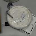 Hazel Quinn Retro Electric Kettle - 1.7 Liters / 57.5 Ounces Tea Kettle with Thermometer, All Stainless Steel, 1200 Watts Fast Boiling, BPA-free, Cordless, Automatic Shut Off - Pearl White