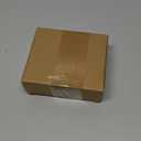 Silent Mini Vintage Analog Table Clock with Faux Pearls Metal Body and Battery Operated Non-Ticking Core for Shelf, Bedroom, Bedside, Desk, Gift Clock