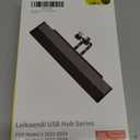 Car USB Hub Charger for Tesla Center Console with Fast Charging Retractable Cables Phone Charger Docking Station Accessories(2 Type-C(Model Y 2021-2024 & Model 3 2021-2023))