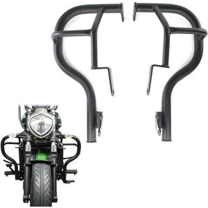 Xitomer Tubular Steel Crash Bars for Vulcan S 650 2015-2024 Enhanced Crash Protection. Durable Black Powder-Coated Finish