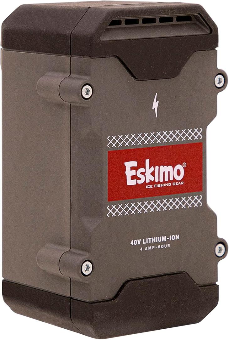 Eskimo 43691 Battery, 4 Amp-Hour, 40V Lithium-Ion, Gray