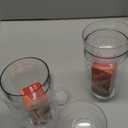 4 pcs Clear Cocktail Shaker Set 2 pcs Plastic bar Shaker with 2 pcs Plastic Cocktail Double Measuring Jigger