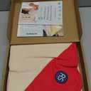 Radia Smart 5G Blocking, EMF Protection Baby Blanket, Pregnancy Belly Shielding, Organic Cotton, 30x35