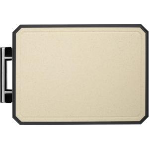 Stainless Steel Cutting Board Safe Solid Meat Cutting Board Easy to Clean Double Sided Cutting Board Multipurpose Chopping Board Portable Cutting Board Set for Cooking