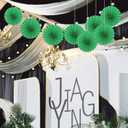 2 x Green Party Decorations,Green Paper Decorations For Party,Tennis Party Decorations Party Paper Fans Bulk 12in,Graduation Decoration Classroom Decor,St Patrick'S Day Decortions 30 Color Diy Set Green