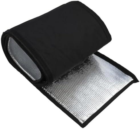 Zorsculpt Pipe Wrap 3-Layer Air Conditioner Pipe Insulation Cover for Exhaust Hose and HVAC Systems Weatherproof Fabric Protects RV Water Lines Pool Heating Pipelines Heat Pumps Reduces Noise