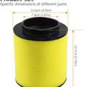 Rancher 420 17254-HP5-600 TRX420 Air Filter for Honda TRX420FM 4x4 Rancher 420 TRX420FPA 4x4 AT EPS TRX420FPE TRX420FPM 4x4 EPS TRX420FA TRX420FE TRX420TE TRX420TM