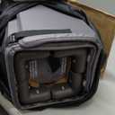 Pamo Babe Portable Crib Baby Playpen with Mattress and Carry Bag Grey