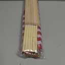 24Pack 8x12 Inch American Flags on Stick, US Flag, 4th of July Decorations, Hand Held Flags With Kid-Safe Spear Top, Polyester Full Color Tear-Resistant Flag