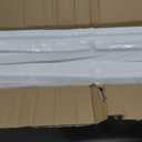 48-Inch Peel and Stick Pool Cove Foam for Above Ground Pools, 19-Pack High-Density Waterproof Foam Cove Strips, Pool Liner Guard Base Support System, Covers 76 ft, White