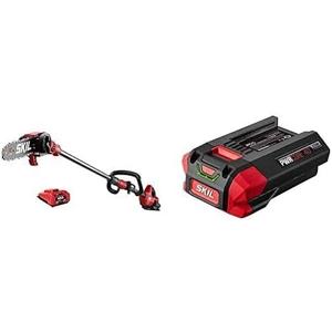 Skil PWR CORE 40 Brushless 40V 10" Pole Saw Kit with Additional 2.5Ah Battery (PS4561C-10 & BY8705-00)