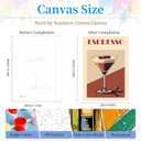 DIYGEMDOT 6 Pack DIY Paint by Numbers Kit for Adults & Beginners, Cocktail Easy Paint by Number Kits, 9.8 X 13.8 inches for Home Decor