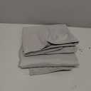 Bare Home Queen Pillow Sham Covers - Set of 2 - Premium 1800 Ultra-Soft Microfiber - Double Brushed - Bed Pillow Shams - Pillows Not Included (Set of 2, Light Grey)