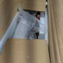 Bookcase with Drawers, 4-Tier Bamboo Bookshelf Ladder Shelf with 6 Hooks, Tall Narrow Retro Book Shelf, 24.8"L x 10.6"W x 59.5"H, Standing Storage Organizer for Living Room, Office, Bedroom, Walnut