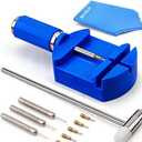 BYNIIUR Watch Link Removal Tool Kit, Watch Band Strap Chain Pin Remover Repair Tool Kit for Watch Band Strap Adjustment, Bracelet Sizing and Watch Resizing Adjuster 