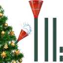 Christmas Tree Watering Funnel  39 Inch Adjustable 3-Section Design, Reusable & Spill-Free, Easy Watering for Real Christmas Trees (1 pcs)