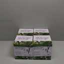 Qualirey 4 Pcs Solar Bug Zapper Waterproof Outdoor Mosquito Zapper Killer and Lighting Repellent Lamp for Indoor Outdoor Use Garden Patio, Purple and White Light(Plastic,Black)