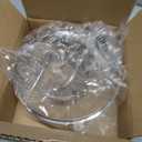 Antrader Tempered Glass Lid, Glass Covers for Pots,Pans and Skillets,1Set,Clear