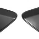 ACROPIX Front Left Right Side Bumper Headlight Washer Nozzle Cover Cap Fit for Volvo S60 - Pack of 2 Black