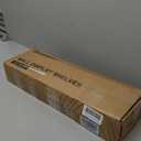 Forbena 24 Inch Bathroom Floating Shelves for Wall Set of 3, Gold Bathroom Shelves Over Toilet Wall Mounted with Rail, Decorative Hanging Shelf for Bedroom Office Living Room Decor (White and Gold)