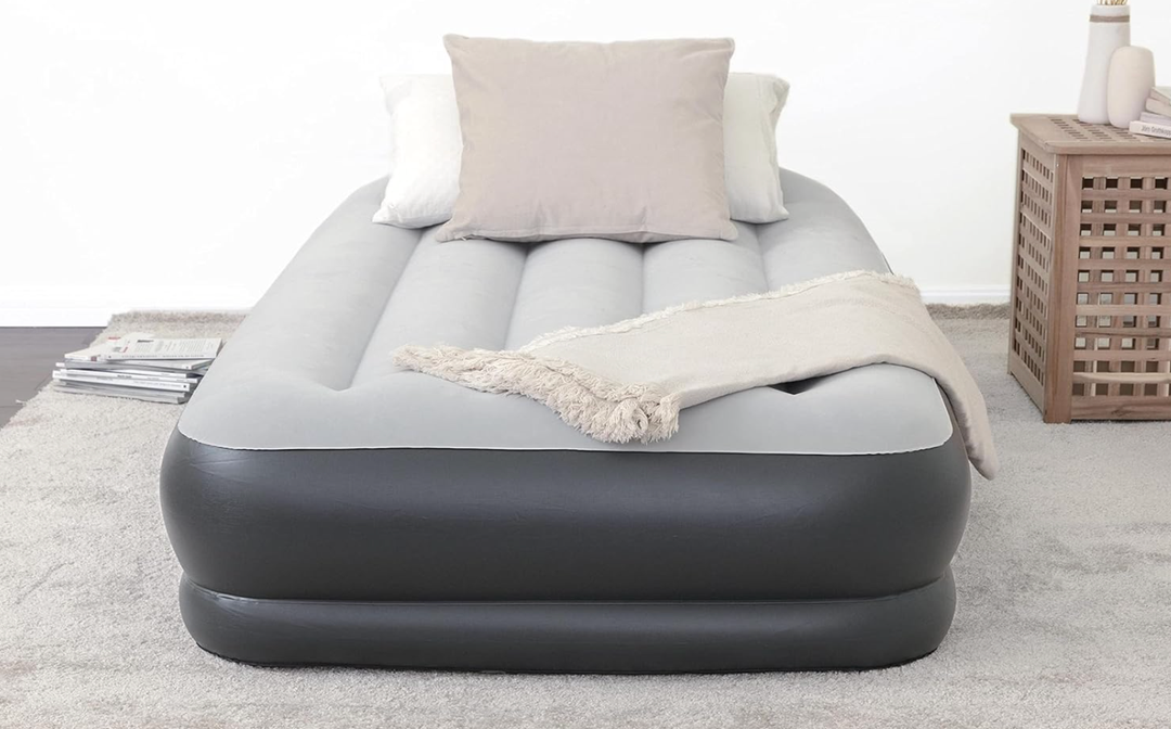 SLEEPLUX Durable Inflatable Air Mattress with Builtin Pump, Pillow and USB Charger