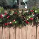 Christmas Garland, Christmas Decor, Mantle Garland