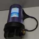 Geekpure 10 Inch Big Clear Water Filter Housing for Whole House Water Filtration with Wrench Bracket -1" Port-4.5" x 10"