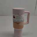 Simple Modern 40 oz Trek Tumbler with Handle and Straw Lid | Cup Holder Friendly Insulated Stainless Steel Travel Mug | Blush