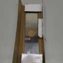 Brushed Nickel Faucet Plate, Sink Hole Cover, Faucet Deck Plate 10 Inch 1 or 3 Hole Long Rectangle Cover Deck Plate Faucet Escutcheon for Bathroom Vanity Sink Faucet Stainless Steel, 10" Right Angle, Brushed Nickel