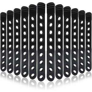 SYDSZ 12Pcs Bike Rack Stabilizer Straps, Replacement Rubber Strap Kit Compatible with Thule 534, Heavy-Duty Wheel Securing Straps for Bike Racks