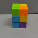 Magnetic Building Blocks Large, 1.65 inch Magnetic Stacking Cubes for Toddlers, Sensory & Montessori Toys for Boys & Girls 1 2 3 Years Old (12 PCS) (Multicolor - 12 Pieces)