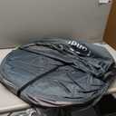 4 Person Easy Pop Up Tent Waterproof Automatic Setup 2 Doors-Instant Family Tents for Camping Hiking & Traveling (110*78*51'', White & Grey)