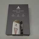 Andis TS-1 17235 Pro Foil Lithium Titanium Foil Shaver, Cord/Cordless, Smooth Shaving Cordless Shaver with Charger, Gray