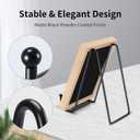 Kruodop 3 Pack 6 Inch Plate Stands for Display, Plate Holder Display Stand, Picture Frame Stand Black Metal Frame Holder Stands for Book,Small Easel,Decorative Plate,Photo and Platter,Tabletop Art